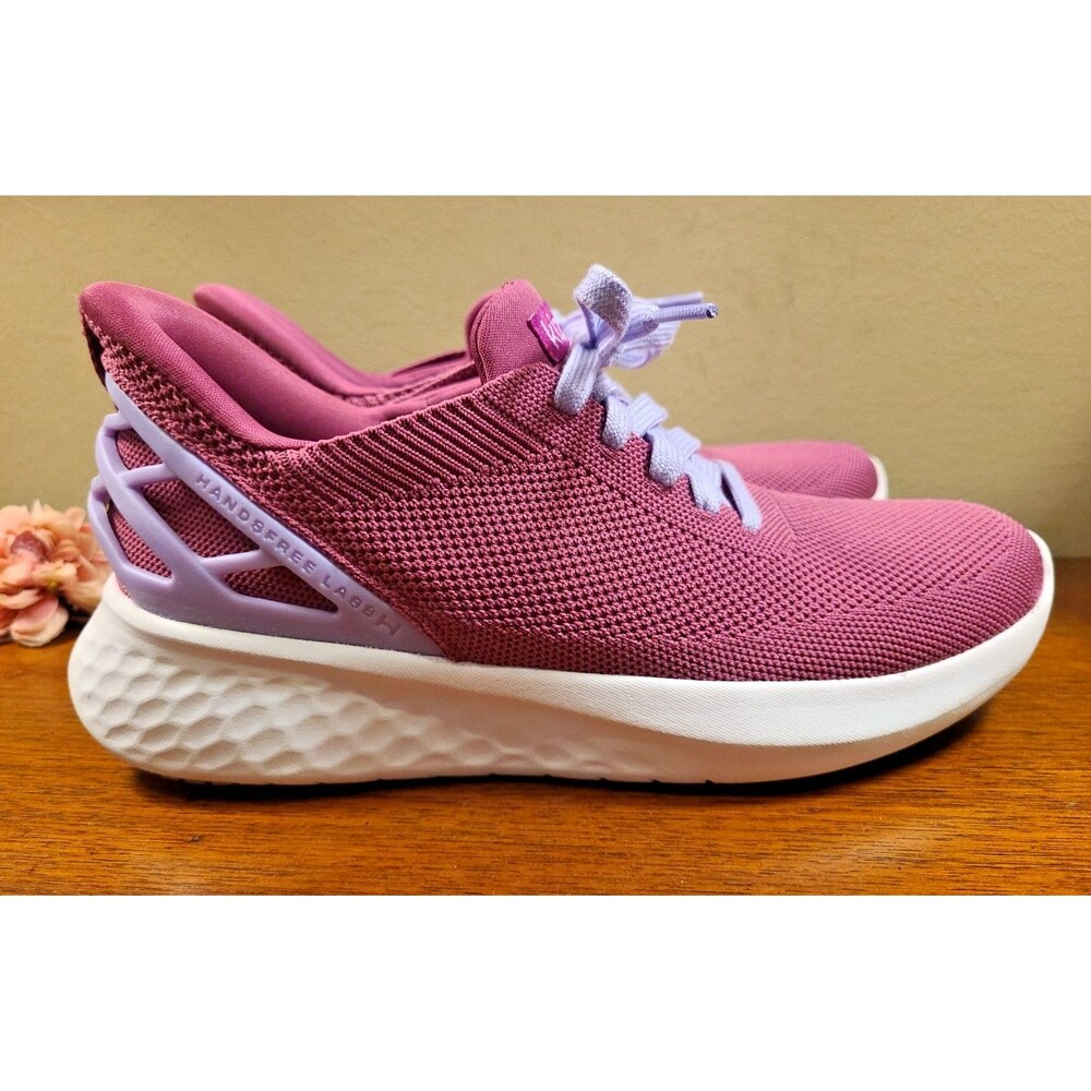 Kizik Athens Sneaker Size 7 Festival Fuchsia Knit Athletic Running Shoes Purple